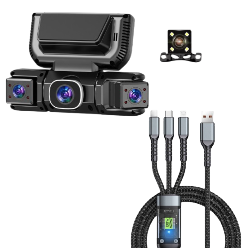 🦸 Neuheiten 2026 - 54 % Rabatt 🦸 4-Kanal-Dashcam mit WLAN und Nachtsichtfunktion