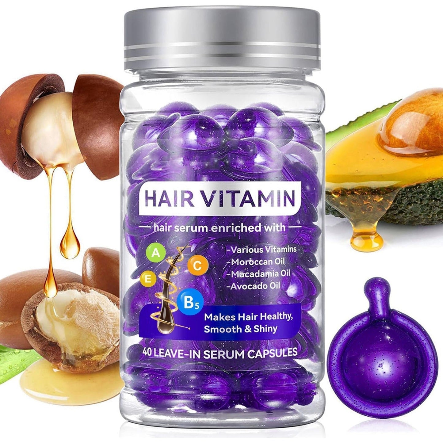 🥳2026 TOPSELLER🥳💞50.000+ verkauft!🌿🧖♀️ 50% RABATT! Haar-Pflegeserum mit Arganöl – Vitamin-reich, repariert Schäden, bändigt Frizz & verleiht strahlenden Glanz. Perfekt für die tägliche Pflege. 🎁💆♀️