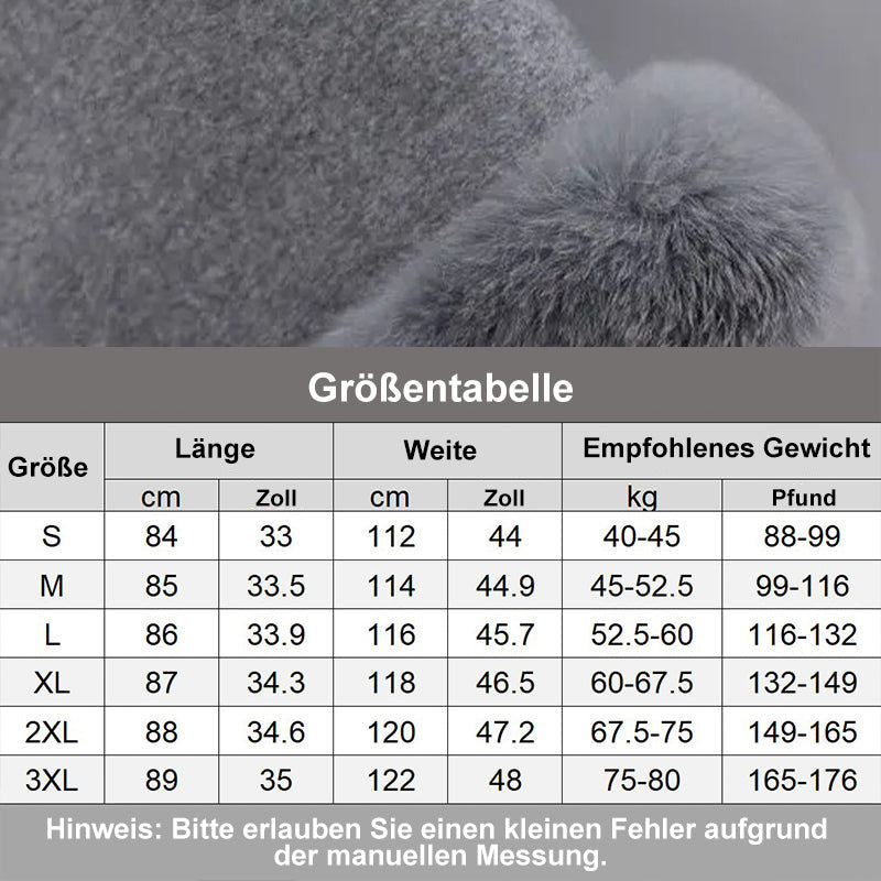 (💗Sonderangebot – 49 % Rabatt)Premium-Mantel mit Pelzkragen für Damen, Herbst und Winter🔥Warm und stilvoll