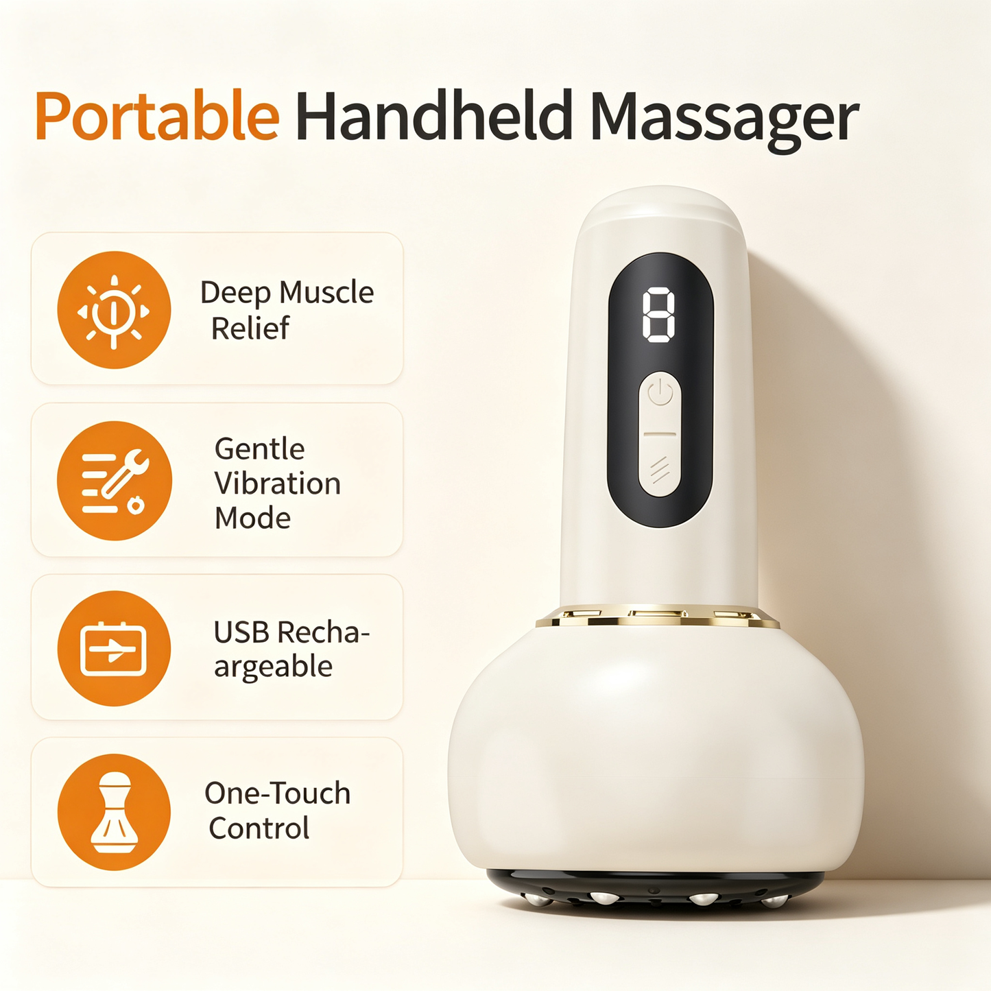 💆♀️ Relax Tired Muscles At Home – Electric Meridian Massage Brush and Smart Cupping Device with Heat✨