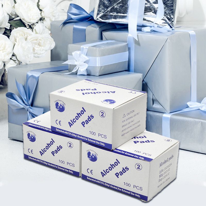 Einweg-Alkoholtupfer mit 75%igem Ethylalkohol