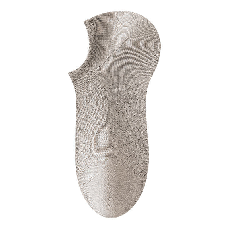 Atmungsaktive Mesh-Socken für Herren in Uni-Farben