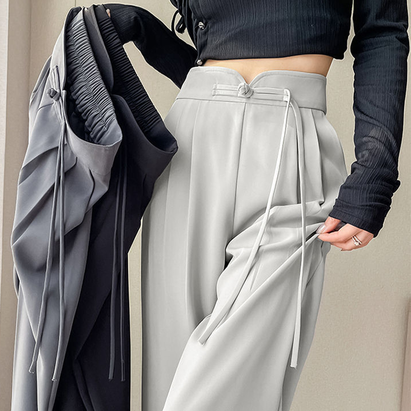 ✨ SOMMER DEAL: 50% RABATT 👖 Wide-Leg High-Waist Hose 🍃 knitterfrei, figurbetont & mit trendigen Froschknöpfen 🔥