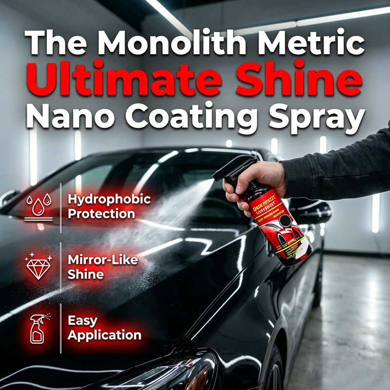 🔥 BESTSELLER! 🔥 Ultimativer Hochglanz-Nanoversiegelungsspray – schnell, einfach & schützt den Autolack – für langanhaltenden Glanz ohne Polieren