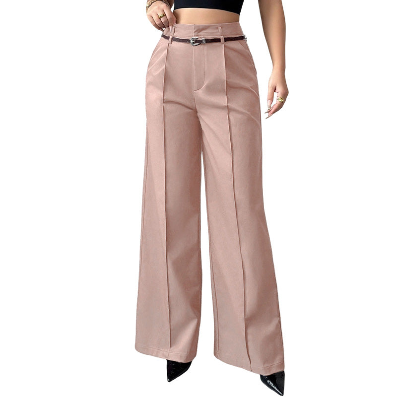 🌊 Der angesagteste Look diesen Sommer – zum halben Preis mitnehmen!Elegante hochtaillierte Anzughosen für Damen