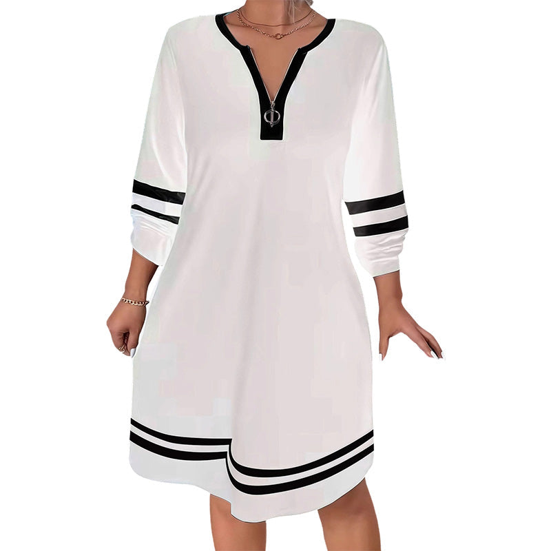 👗 Lässiges Langarmkleid – Hochwertige Qualität, feminine Passform & immer passend – Ein Must-have für deine Garderobe – Jetzt 50% Rabatt!
