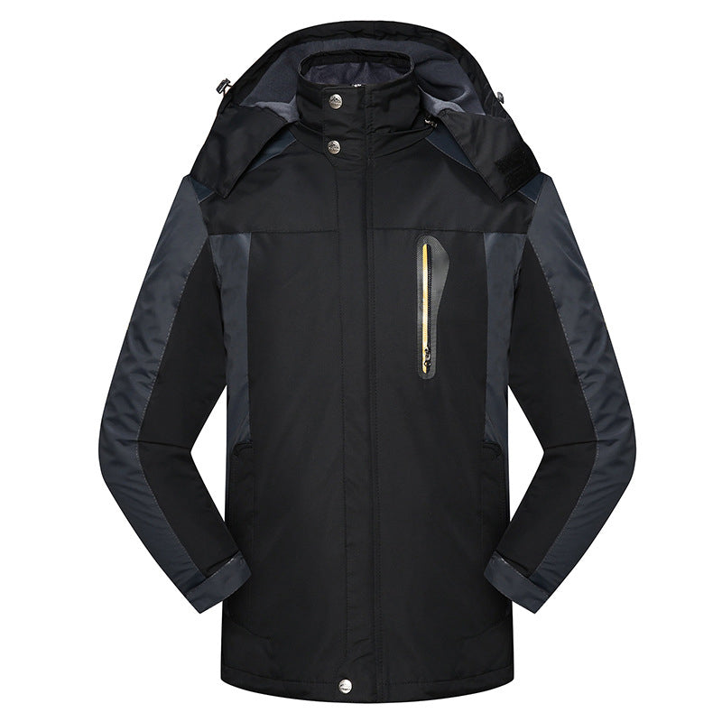 📢📢50% Rabatt!!! 🎉✨ Herren Outdoor-Wanderjacke – wasserdicht & winddicht – Wasserdichtes & winddichtes Material, atmungsaktiver Stoff und praktische Kapuze – perfekt für Wanderungen, Outdoor-Abenteuer & den aktiven Alltag