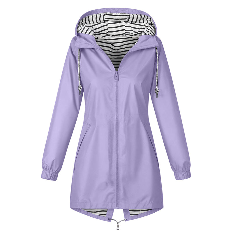 📢📢50% Rabatt!!! 🎉✨ Wasserdichte Outdoor-Kapuzenjacke für Damen – Wasserdichtes Material, atmungsaktiver Stoff und praktische Kapuze – perfekt für Wanderungen, Outdoor-Abenteuer & den aktiven Alltag. Jetzt -50%!