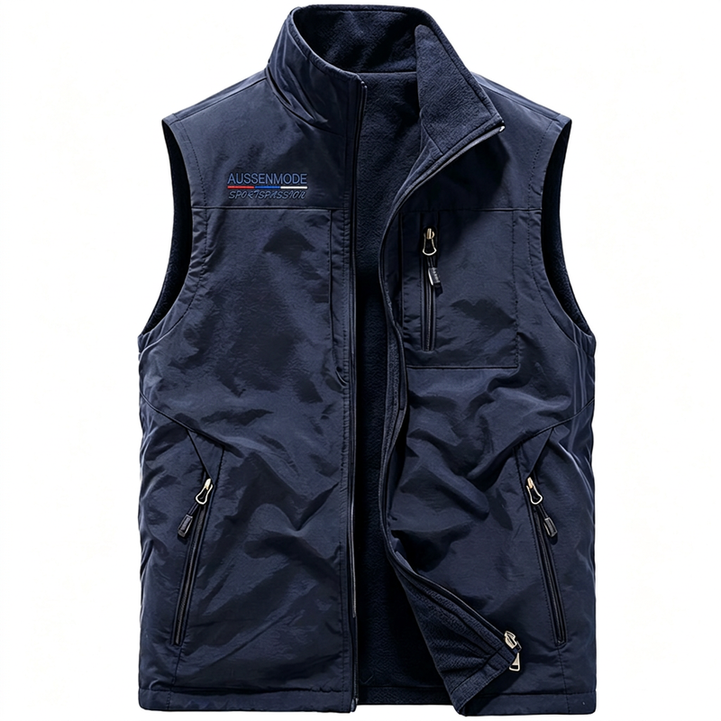 🔥Beliebtes Produkt !✨Wendbare warme Outdoor-Weste für Herren