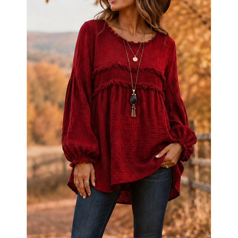 💎🌸 Neuheiten – Boho-Oberteil mit Fransen – bequem und vielseitig