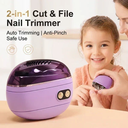 ✂️ 50% RABATT! 💅 2-in-1-Smart-Elektronagelschere & -Polierer – Präzises Schneiden, sanftes Polieren & LED-Licht – Perfekt für die Nagelpflege der ganzen Familie ✨