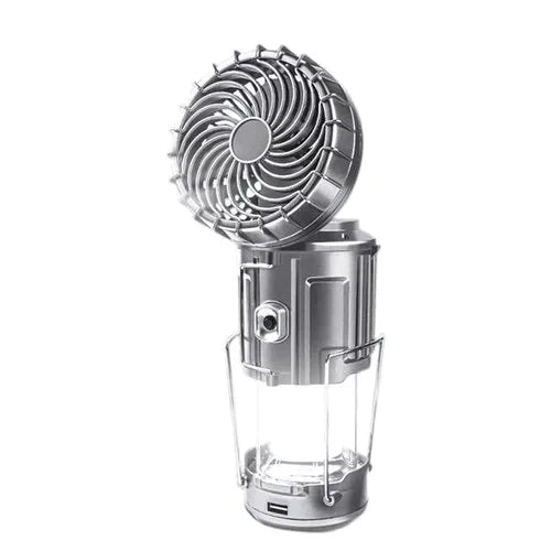 📢📢【Zeitlich begrenztes Angebot – 50 % Rabatt!! 】⏰ Tragbare LED-Camping-Laterne mit Ventilator