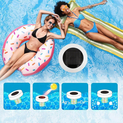 💧 Sonnenenergie statt Poolchemie – Solar-Ionisator für dauerhaft glasklares Schwimmbadwasser