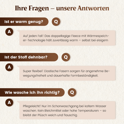 🧥 60% RABATT! ✨ Kapuzen-Fleecejacke mit Lammfellfutter - Winddicht & Wärmeisolierend für Extremes Winterwetter ❄️🛡️