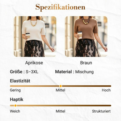 📢📢50%Rabatt!!!✨🔥Zweiteiliges Set für Damen bestehend aus Pullover und fließendem Rock mit Leopardenmuster