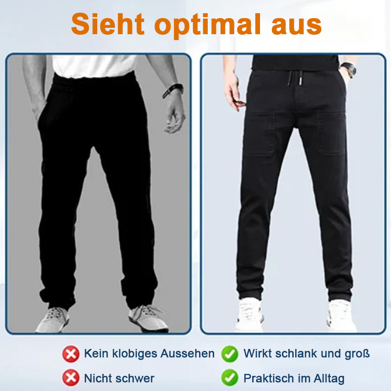 👖Letzter Tag 60% Rabatt!🏆MultiPants – Hochelastische, strapazierfähige Cargohose mit vielen Taschen3