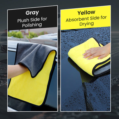 Doppelseitiges saugfähiges Handtuch aus Mikrofaser