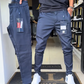 Herren Slim-Fit Freizeithose in Unifarben – Komfortabel 🧗‍♂️, Stylish 🛠️ & Perfekt für Jedes Outfit 🚀