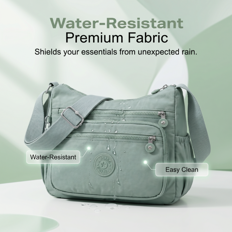 ⌛Zeitlich begrenztes Angebot – Leichte Nylon-Umhängetasche mit mehreren Taschen