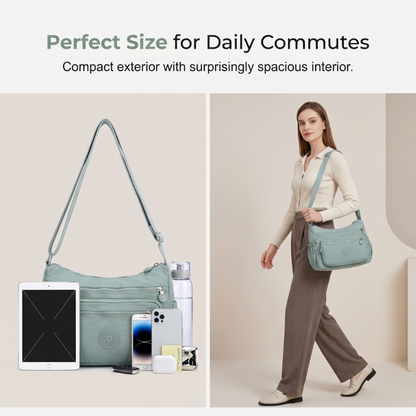 ⌛Zeitlich begrenztes Angebot – Leichte Nylon-Umhängetasche mit mehreren Taschen