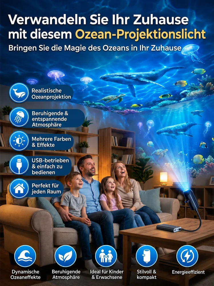 🥳HEISSER SALE 2026🥳💞50.000+ VERKAUFT!👵❤️ 🌌 Planetarischer HD-Projektor mit einstellbarer Brennweite – Erzeugt eine kosmische, magische Atmosphäre im Orice Dormitor