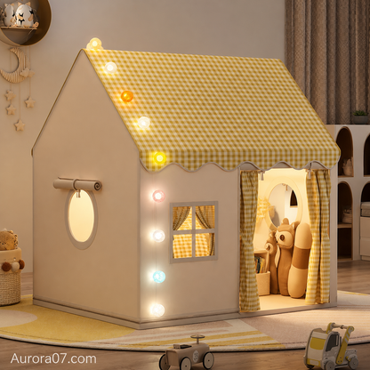 🏰 JETZT 50% RABATT! Kinderspielzelt Burg – geräumig & schnell aufgebaut, atmungsaktiver Stoff für drinnen und draußen, fördert fantasievolles Spielen | Versandfrei ✨🧸
