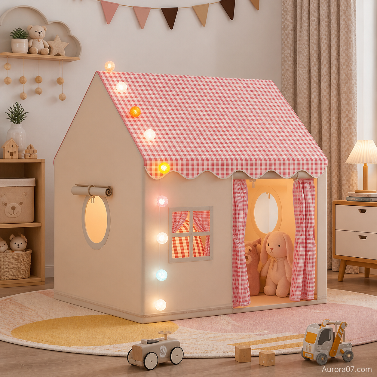 🏰 JETZT 50% RABATT! Kinderspielzelt Burg – geräumig & schnell aufgebaut, atmungsaktiver Stoff für drinnen und draußen, fördert fantasievolles Spielen | Versandfrei ✨🧸