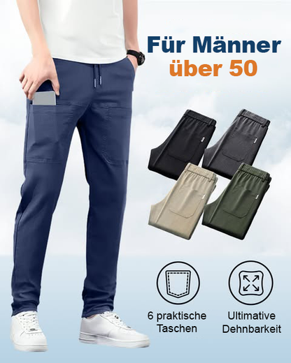 👖Letzter Tag 60% Rabatt!🏆MultiPants – Hochelastische, strapazierfähige Cargohose mit vielen Taschen3