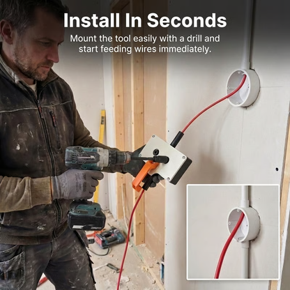 🔧 Effizientes Kabelziehwerkzeug – die ultimative Lösung für einfache Verkabelung – schnell, robust & vielseitig – perfekt für Elektroinstallationen, Netzwerke & DIY-Projekte