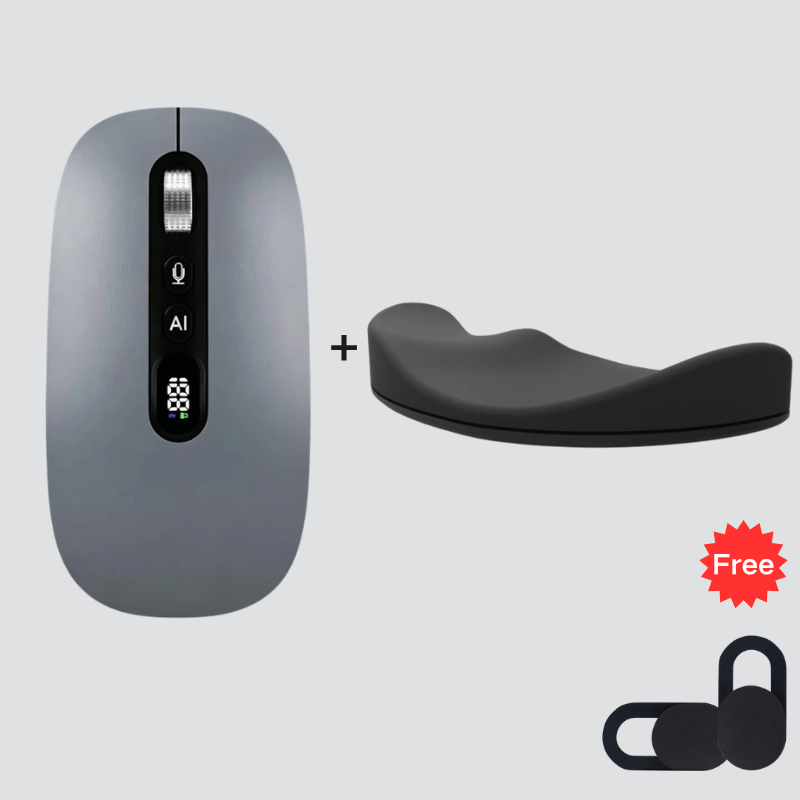 🖱️ Nur für kurze Zeit: 50 % Rabatt! 💥 Kabellose Maus mit KI-Sprachsteuerung – 1600 Wörter/Min., Übersetzungszentrale, ergonomisch ✨
