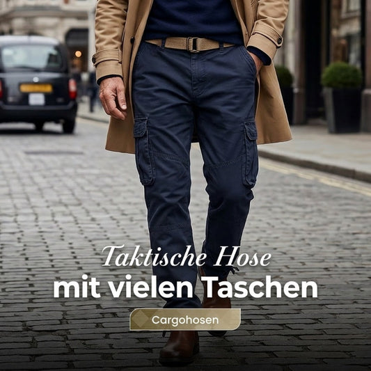 ⏰🔥NUR FÜR KURZE ZEIT 50% RABATT!🔥ÜBER 50K+ VERKAUFT!🎉Taktische Cargo-Hose für Herren mit mehreren Taschen