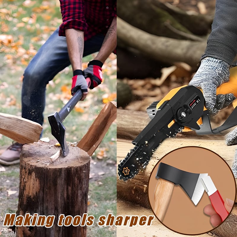 Tragbarer Gartenscheren-Schärfer – schnell & einfach für Messer und Scheren, ideal für den Außenbereich 🔪✂️