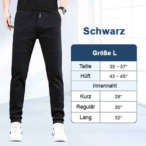 👖Letzter Tag 60% Rabatt!🏆MultiPants – Hochelastische, strapazierfähige Cargohose mit vielen Taschen3