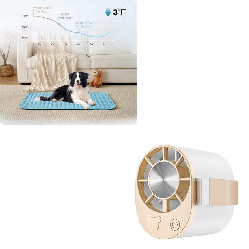 ⏳🔥NUR FÜR BEGRENZTE ZEIT: 50 % RABATT! 🐶 Kühlmatte für Hunde – 4-mal effektivere Kühlung für heiße Sommertage ❄️✨