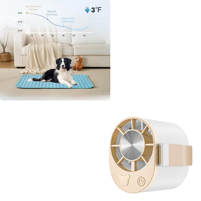 ⏳🔥NUR FÜR BEGRENZTE ZEIT: 50 % RABATT! 🐶 Kühlmatte für Hunde – 4-mal effektivere Kühlung für heiße Sommertage ❄️✨
