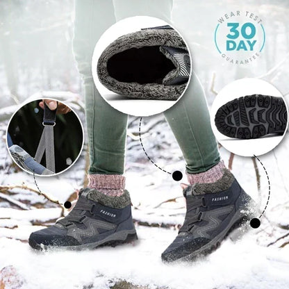 🥾 50% RABATT! ❄️ Warme Winterstiefel für Damen – Wasserdicht, Griffige Sohle & Gefütterter Komfort 🧦