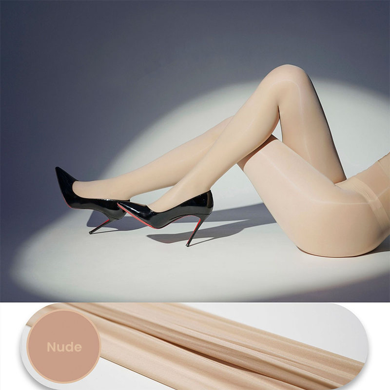 📢📢50% Rabatt!!! 🎉✨ Glänzende transparente Strumpfhose für Damen