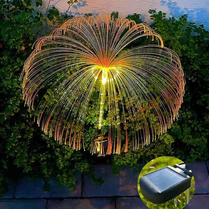 🔥Kaufen Sie 1 und erhalten Sie 1 gratis🔥 Solar Wasserdicht Outdoor Rasen Farbe ändernde Qualle Umgebungslicht