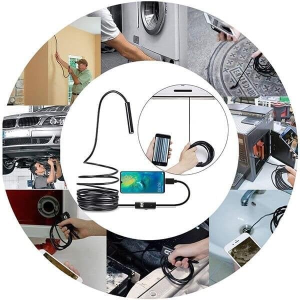 🔥3-in-1-Endoskop, kann für die physische Erkundung verwendet werden