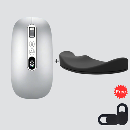 🖱️ Nur für kurze Zeit: 50 % Rabatt! 💥 Kabellose Maus mit KI-Sprachsteuerung – 1600 Wörter/Min., Übersetzungszentrale, ergonomisch ✨