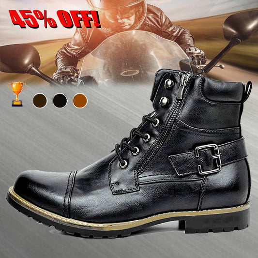 🔥KOSTENLOSER VERSAND🔥Stylische und bequeme Herren-Motorradstiefel