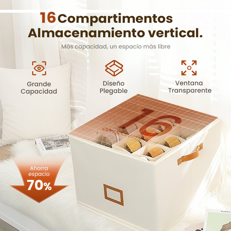 👟 Begrenzte Zeit – 50 % RABATT! 💥 Schuh-Organizer aus Stoff – platzsparende Aufbewahrungsbox – für bis zu 12 Paar Schuhe – ideal für Kleiderschränke, Flure & Reisen – schützt vor Staub & Schmutz