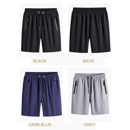 🔥Neues Update🔥Hochwertige Freizeit-Sportshorts aus merzerisierter Baumwolle für Herren