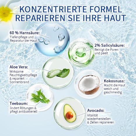 🧴 Feuchtigkeitsspendende Fußcreme – repariert trockene, rissige Haut, pflegt intensiv & sorgt für geschmeidige Füße – ideal für die tägliche Pflege