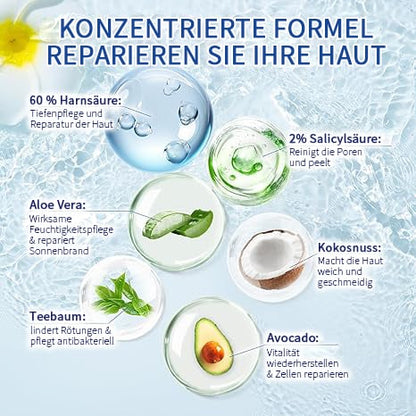 🧴 Feuchtigkeitsspendende Fußcreme – repariert trockene, rissige Haut, pflegt intensiv & sorgt für geschmeidige Füße – ideal für die tägliche Pflege