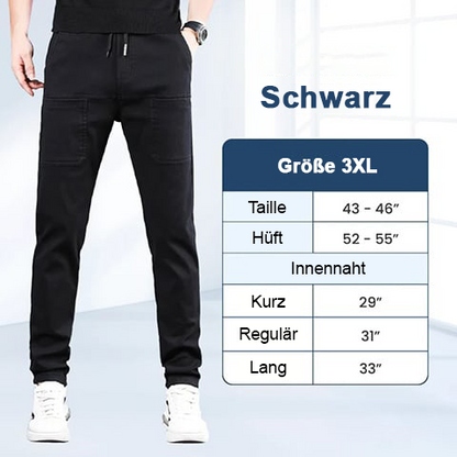 👖Letzter Tag 60% Rabatt!🏆MultiPants – Hochelastische, strapazierfähige Cargohose mit vielen Taschen3