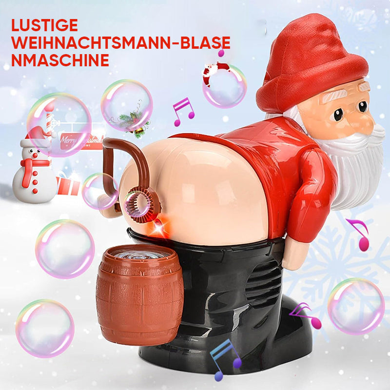 🎁HEISSER VERKAUF 54% RABATT🔥Weihnachtsmann Seifenblasenmaschine