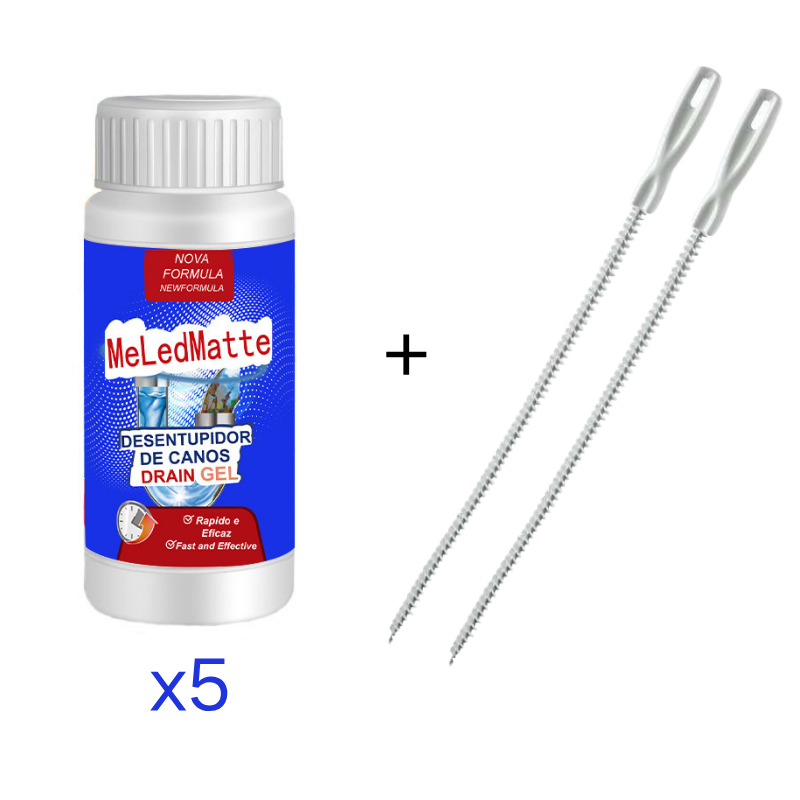🌪️🚽 Rohrfrei Aktiv-Gel mit Zitronenfrische 🍋✨ Sofort Verstopfungen lösen & unangenehme Gerüche beseitigen, dauerhaft vor neuen Verstopfungen schützen, passend für alle Haushaltsrohre