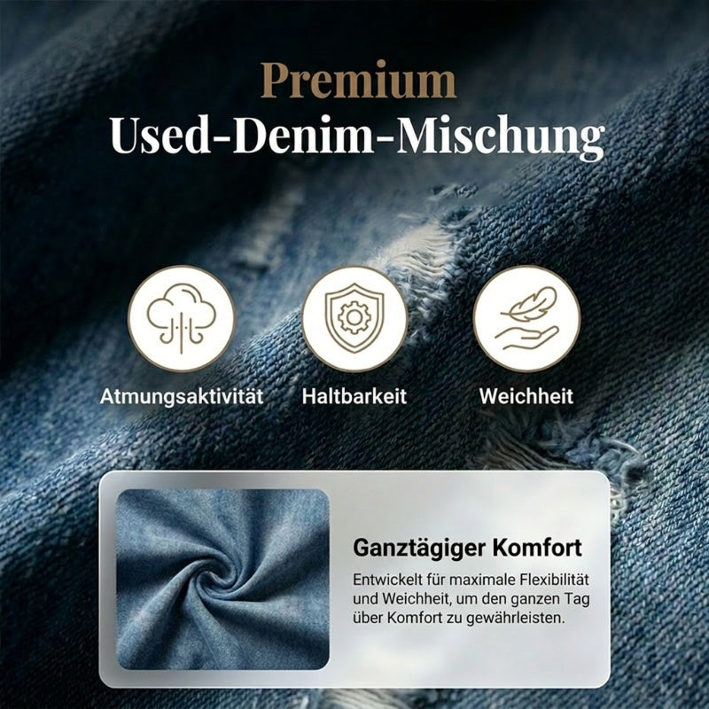 ✨ 50% Rabatt 👖 Locker geschnittene Damen Jeanslatzhose 🔥 modisch & mit praktischen Taschen