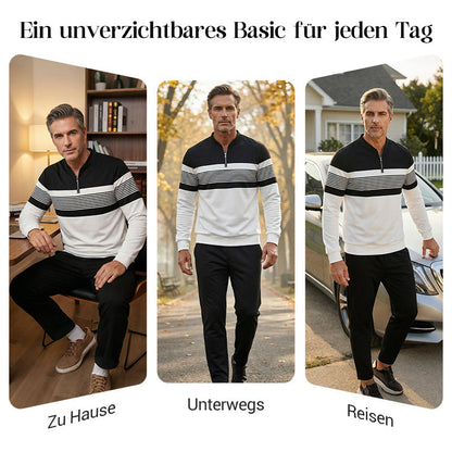 📢🎉50%Rabatt!!!🛍️✨Herren-Set: Pullover mit grafischem Druck und Hose